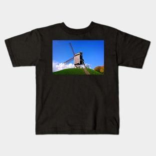 Sint-Janshuis Windmill, Bruges Kids T-Shirt